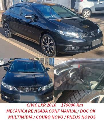 HONDA CIVIC 2.0 LXR 16V FLEX 4P AUTOMÁTICO